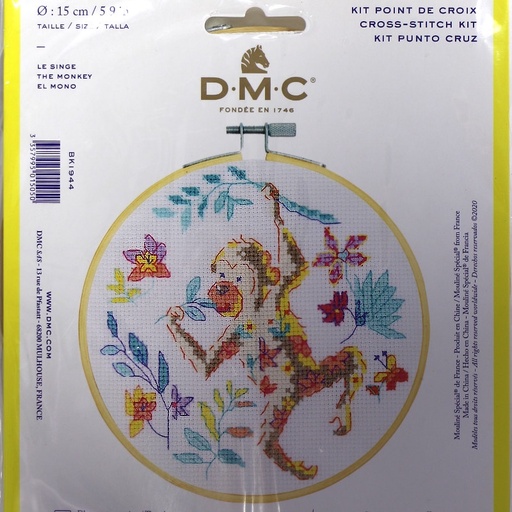 [dmc-counted-cross-stitch-kit-the-monkey] DMC Cross Stitch Kit The Monkey