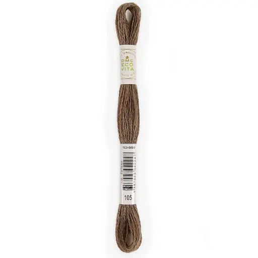 [dmc-eco-vita-organic-crewel-wool-toasted-catechu-105] DMC Eco Vita Organic Crewel Wool 105 Toasted Catechu