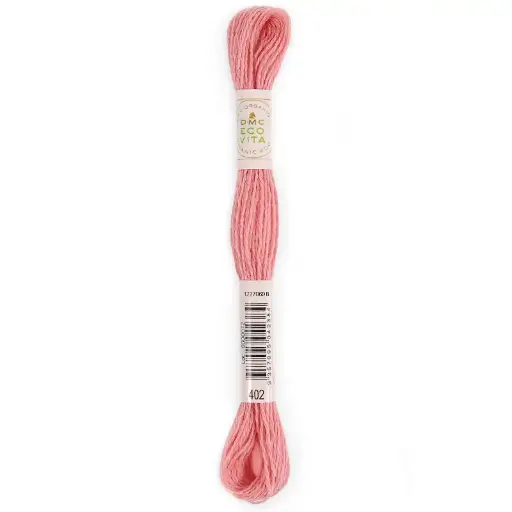[dmc-eco-vita-organic-wool-402-magnolia-cochineal] DMC Eco Vita Organic Crewel Wool 402 Magnolia Cochineal