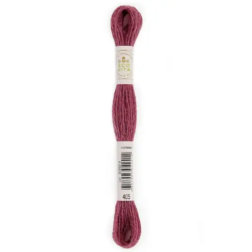 [dmc-eco-vita-organic-wool-405-hydrangea-cochineal] DMC Eco Vita Organic Crewel Wool 405 Hydrangea Cochineal