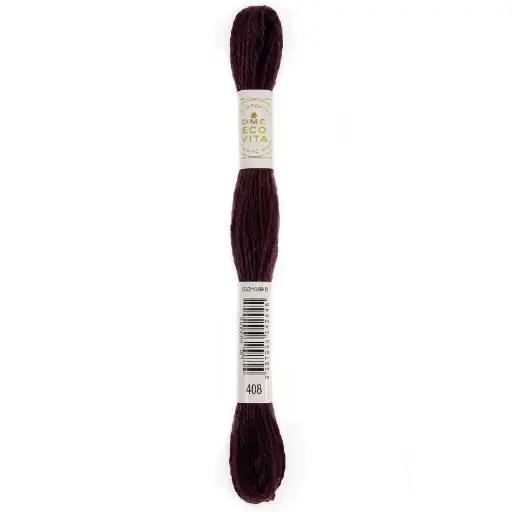 [dmc-eco-vita-organic-crewel-wool-408-colchicum-madder] DMC Eco Vita Organic Crewel Wool 408 Colchicum Madder