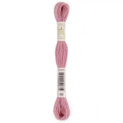 [dmc-eco-vita-organic-crewel-wool-409-clematis-cochineal] DMC Eco Vita Organic Crewel Wool 409 Clematis Cochineal