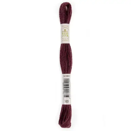 [dmc-eco-vita-organic-crewel-wool-503-cardinal-madder] DMC Eco Vita Organic Crewel Wool 503 Cardinal Madder