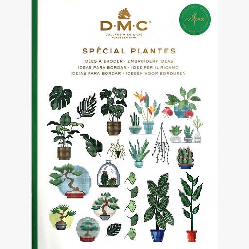 [dmc---mini-cross-stitch-book---plants] DMC Mini Cross Stitch Book Plants