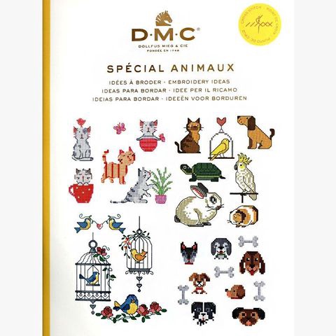 [dmc---mini-cross-stitch-books--animals] DMC Mini Cross Stitch Books Animals