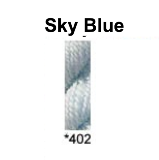 [GumnutThreadsDaisy402] Gumnut Threads Daisies 402 Sky Blue