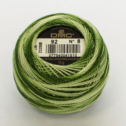 [DMCPerleCotton592] DMC Perle #5 0092 Variegated Avocado (Skein)