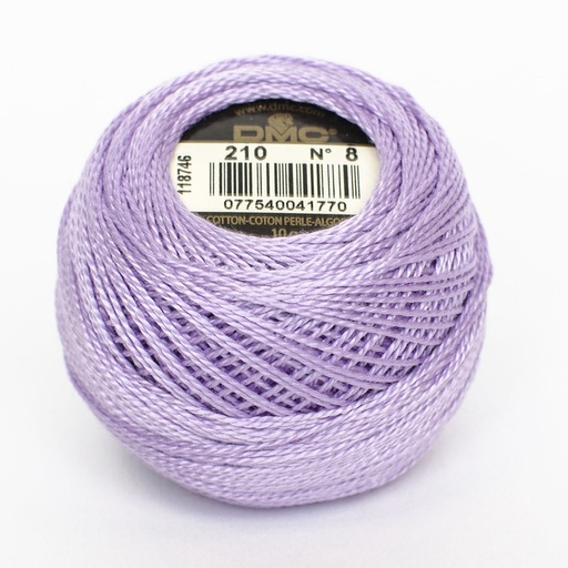 [DMCPerleCotton5210] DMC Perle #5 0210 Medium Lavender (Skein)