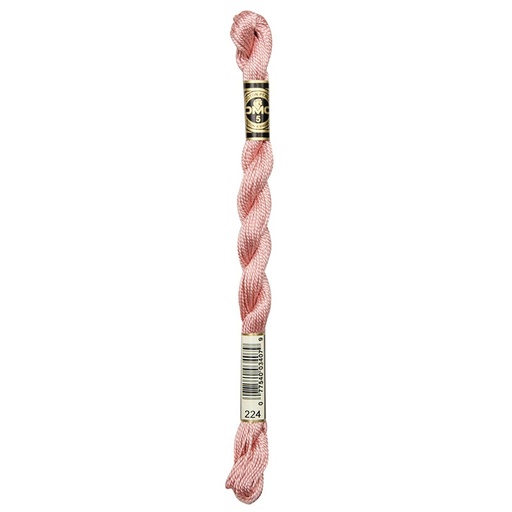 [dmcpearlperlecotton50224] DMC Perle #5 0224 Very Light Shell Pink