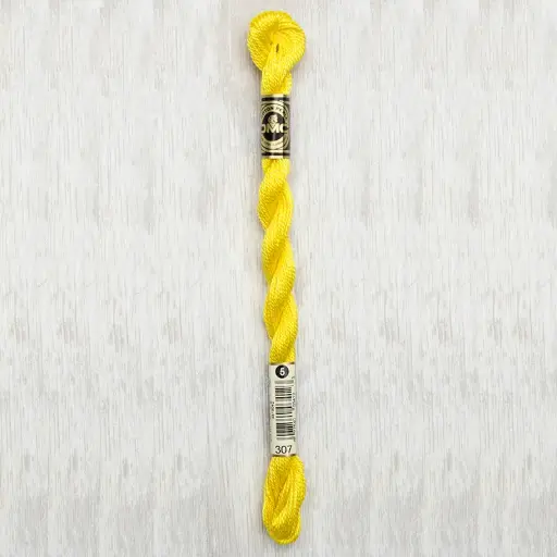 [DMCPerleCotton5307] DMC Perle #5 0307 Lemon