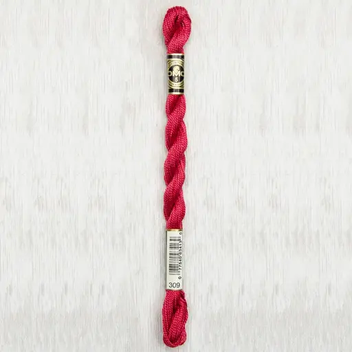 [DMCPerleCotton5309] DMC Perle #5 0309 Ultra Very Dark Rose