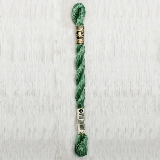 [DMCPerleCotton5320] DMC Perle #5 0320 Medium Pistachio Green
