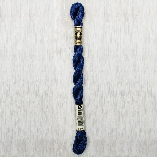 [DMCPerleCotton5336] DMC Perle #5 0336 Navy Blue