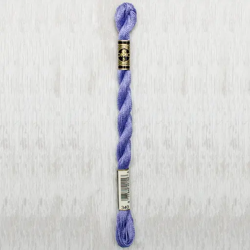 [DMCPerleCotton5340] DMC Perle #5 0340 Medium Blue Violet