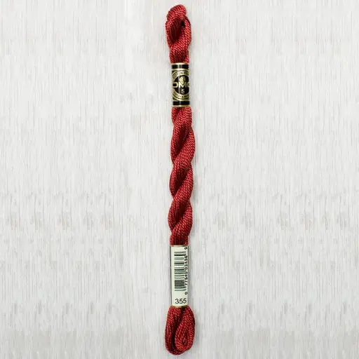 [DMCPerleCotton5355] DMC Perle #5 0355 Dark Terra Cotta