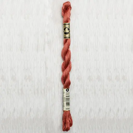 [DMCPerleCotton5356] DMC Perle #5 0356 Medium Terra Cotta