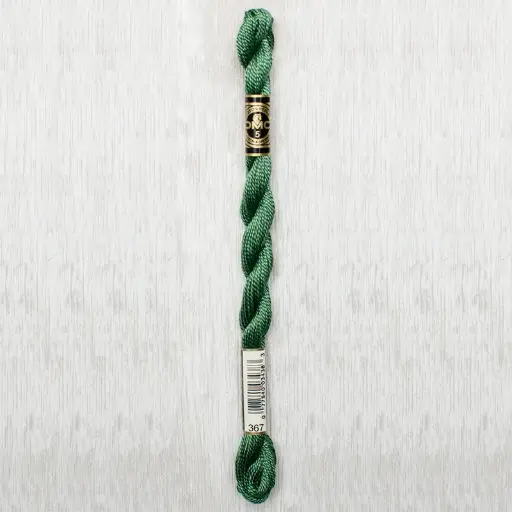 [DMCPerleCotton5367] DMC Perle #5 0367 Dark Pistachio Green