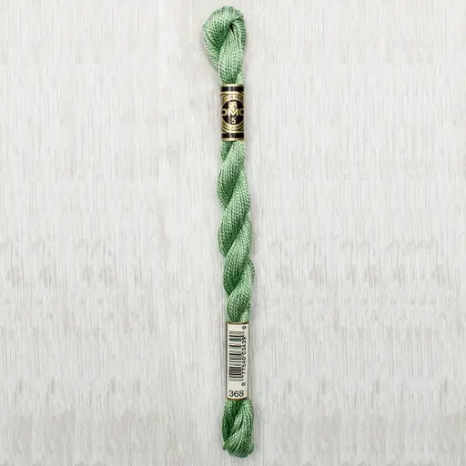 [DMCPerleCotton5368] DMC Perle #5 0368 Light Pistachio Green