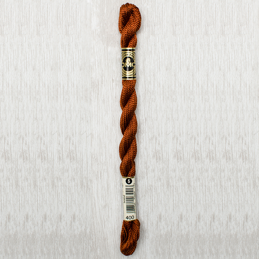 [DMCPerleCotton5400] DMC Perle #5 0400 Dark Mahogany