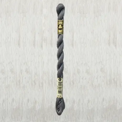 [DMCPerleCotton5414] DMC Perle #5 0414 Dark Steel Gray