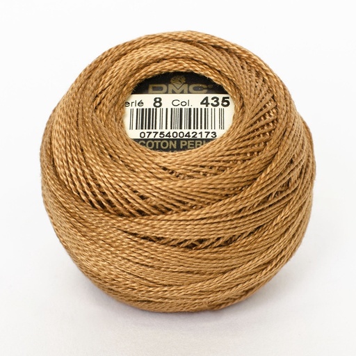 [DMCPerleCotton5435] DMC Perle #5 0435 Very Light Brown (Skein)