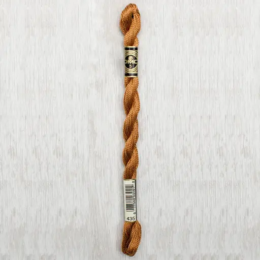 [DMCPerleCotton5435] DMC Perle #5 0435 Very Light Brown