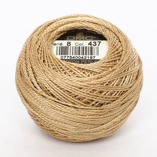 [DMCPerleCotton5437] DMC Perle #5 0437 Light Tan (Skein)
