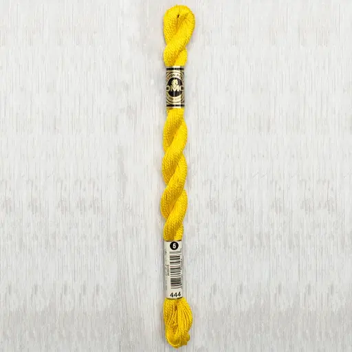 [DMCPerleCotton5444] DMC Perle #5 0444 Dark Lemon