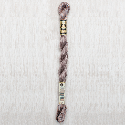[DMCPerleCotton5451] DMC Perle #5 0451 Dark Shell Gray (Skein)