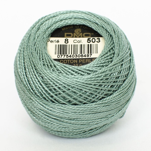 [DMCPerleCotton5503] DMC Perle #5 0503 Medium Blue Green (Skein)