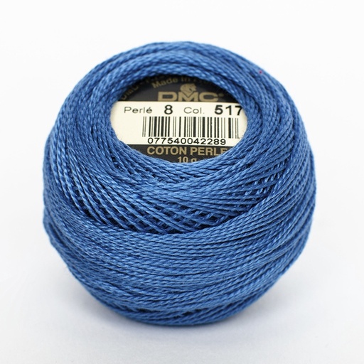 [DMCPerleCotton5517] DMC Perle #5 0517 Dark Wedgwood (Skein)