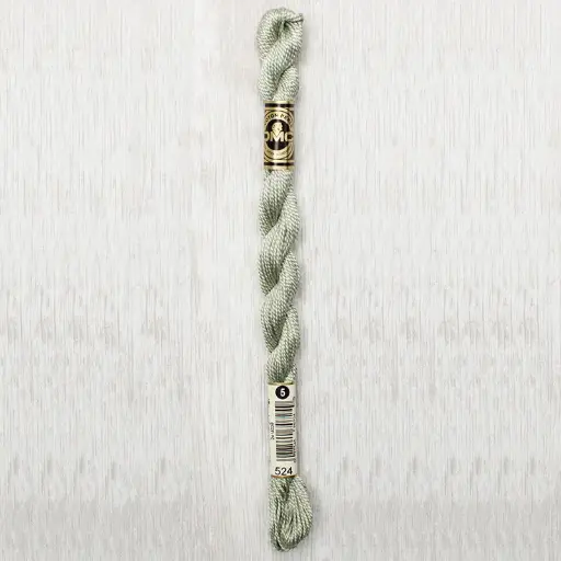 [DMCPerleCotton5524] DMC Perle #5 0524 Very Light Fern Green