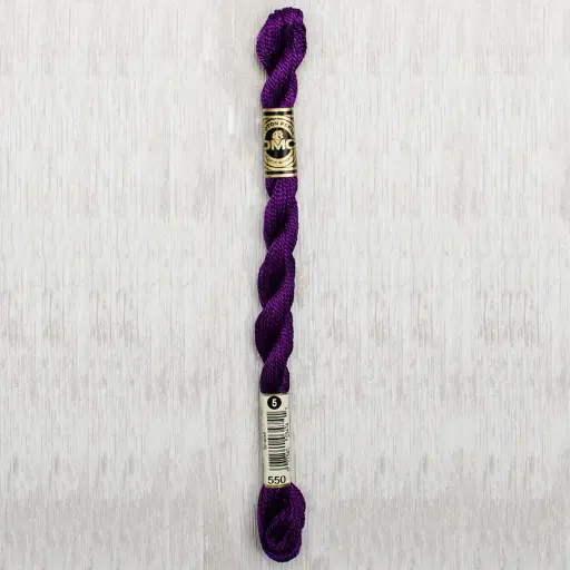 [DMCPerleCotton5550] DMC Perle #5 0550 Very Dark Violet