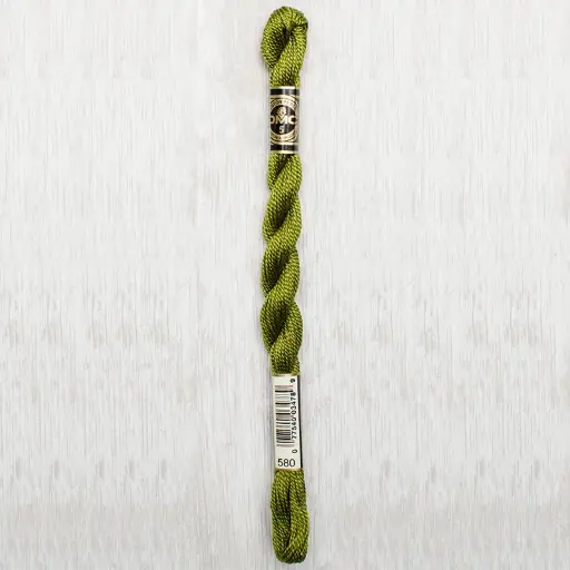 [DMCPerleCotton5580] DMC Perle #5 0580 Dark Moss Green