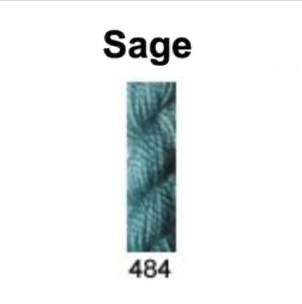 [gumnutthreadsdaisies484sage] Gumnut Threads Daisies 484 Sage