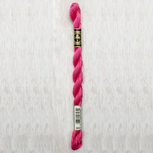 [DMCPerleCotton5602] DMC Perle #5 0602 Medium Cranberry