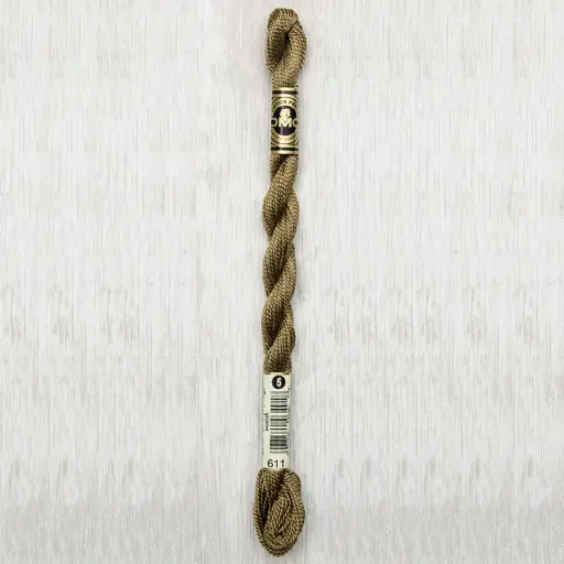 [DMCPerleCotton5611] DMC Perle #5 0611 Drab Brown