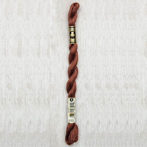 [DMCPerleCotton5632] DMC Perle #5 0632 Ultra Very Dark Desert Sand