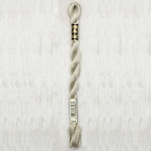 [DMCPerleCotton5644] DMC Perle #5 0644 Medium Beige Gray