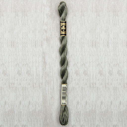[DMCPerleCotton5646] DMC Perle #5 0646 Dark Beaver Gray
