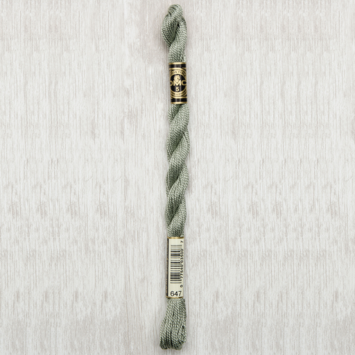 [DMCPerleCotton5647] DMC Perle #5 0647 Medium Beaver Gray