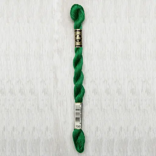 [DMCPerleCotton5700] DMC Perle #5 0700 Bright Green