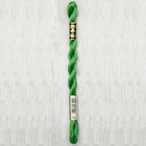 [DMCPerleCotton5702] DMC Perle #5 0702 Kelly Green