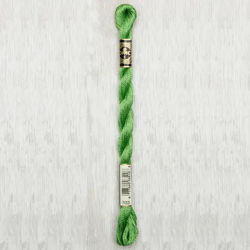 [DMCPerleCotton5703] DMC Perle #5 0703 Chartreuse