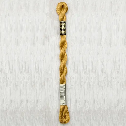 [DMCPerleCotton5729] DMC Perle #5 0729 Medium Old Gold