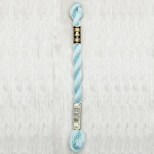 [DMCPerleCotton5747] DMC Perle #5 0747 Very Light Sky Blue