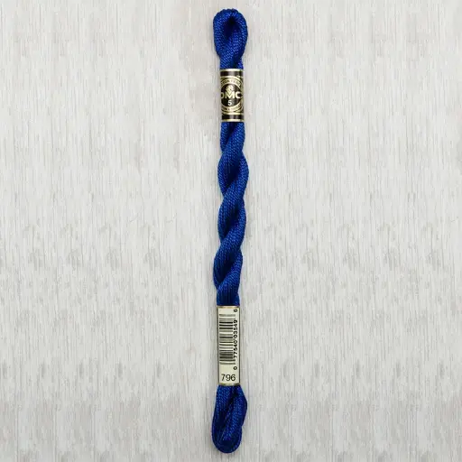 [DMCPerleCotton5796] DMC Perle #5 0796 Dark Royal Blue
