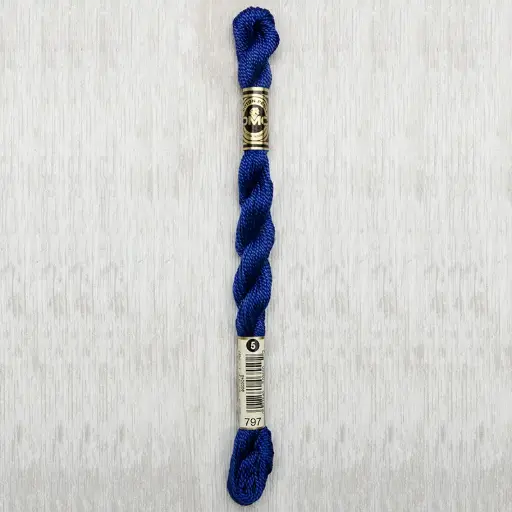 [DMCPerleCotton5797] DMC Perle #5 0797 Royal Blue