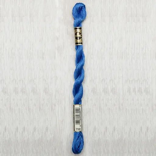[DMCPerleCotton5798] DMC Perle #5 0798 Dark Delft Blue