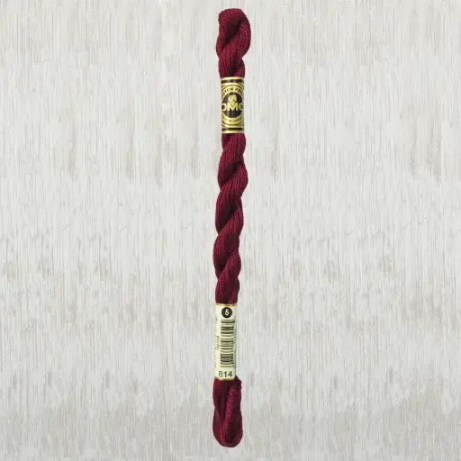 [DMCPerleCotton5814] DMC Perle #5 0814 Dark Garnet